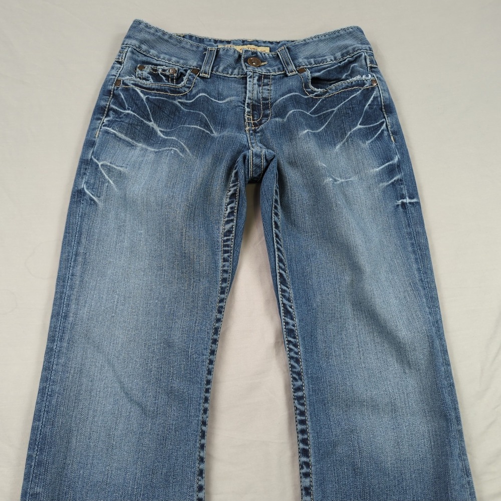 BKE Jeans Womens 28 Blue Culture Boot Cut Stretch Western Cowgirl Casual - Picture 2 of 15